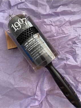 Large Thermal Round Brush - Black